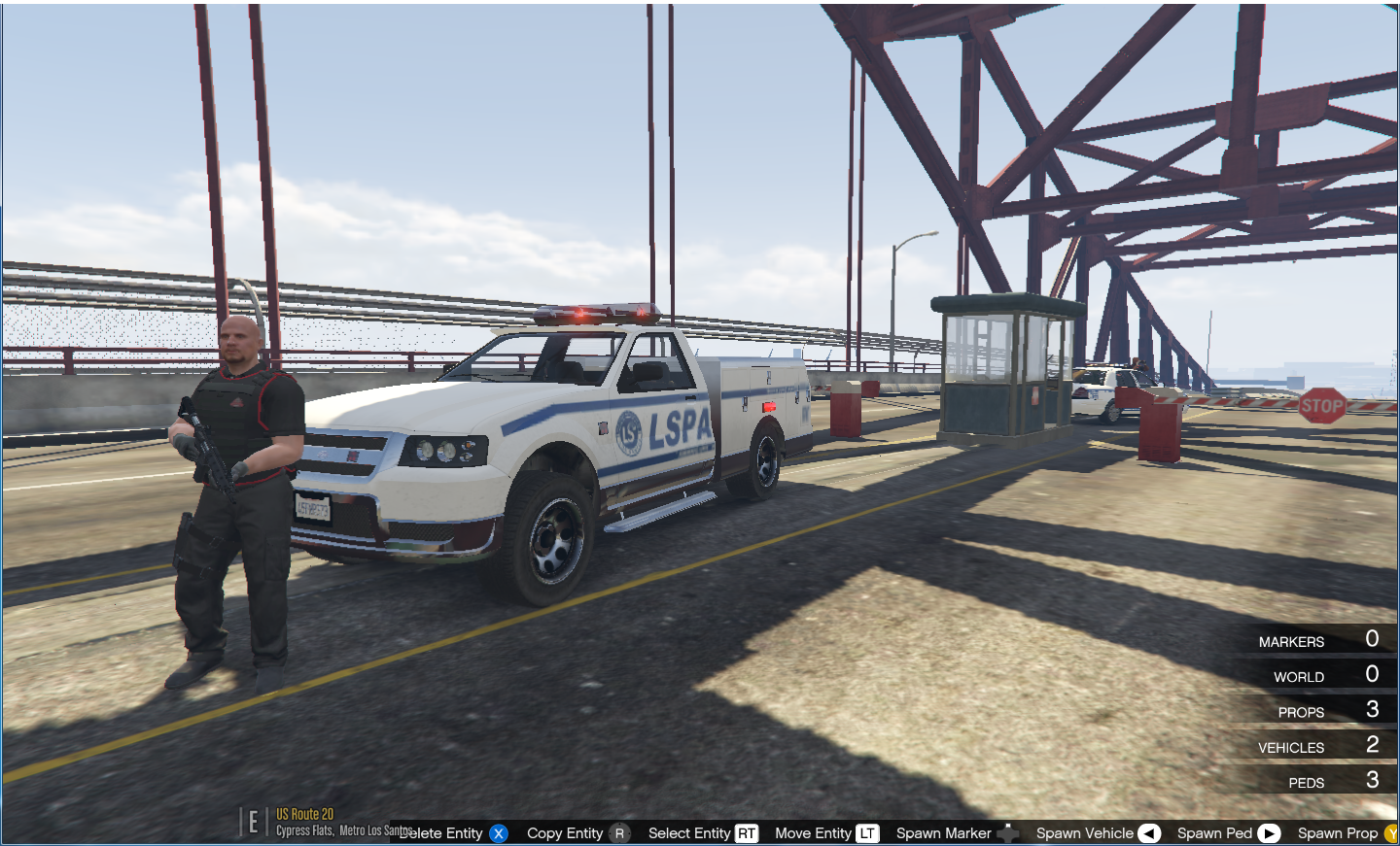 Los Santos Port Authority Police Pack Gta Hub